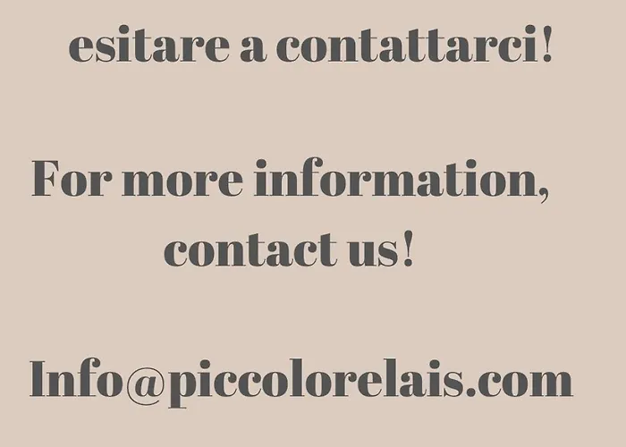 Bed & Breakfast Piccolo Relais
